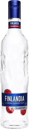 Bottle of Finlandia Cranberry
